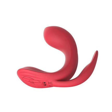 Acein Stimulator with Remote - compact vibrator with 3 motors and 10 modes, featuring wireless remote for hands-free operation.