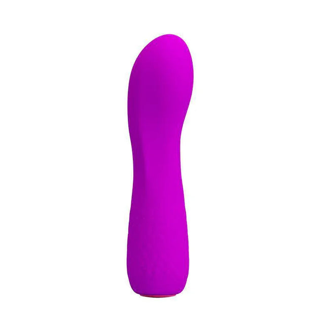 Adam Vibe 12 Functions Purple medical-grade silicone vibrator in purple with sleek design