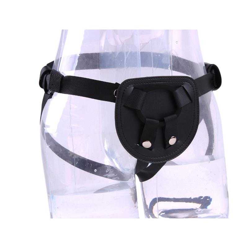 Adjustable Black Silicone Harness - secretsextoys.store