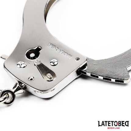 Adjustable Metal Wrist Cuffs - 85g Silver Restraints elegant design and durable metal finish, perfect for discreet and confident play.