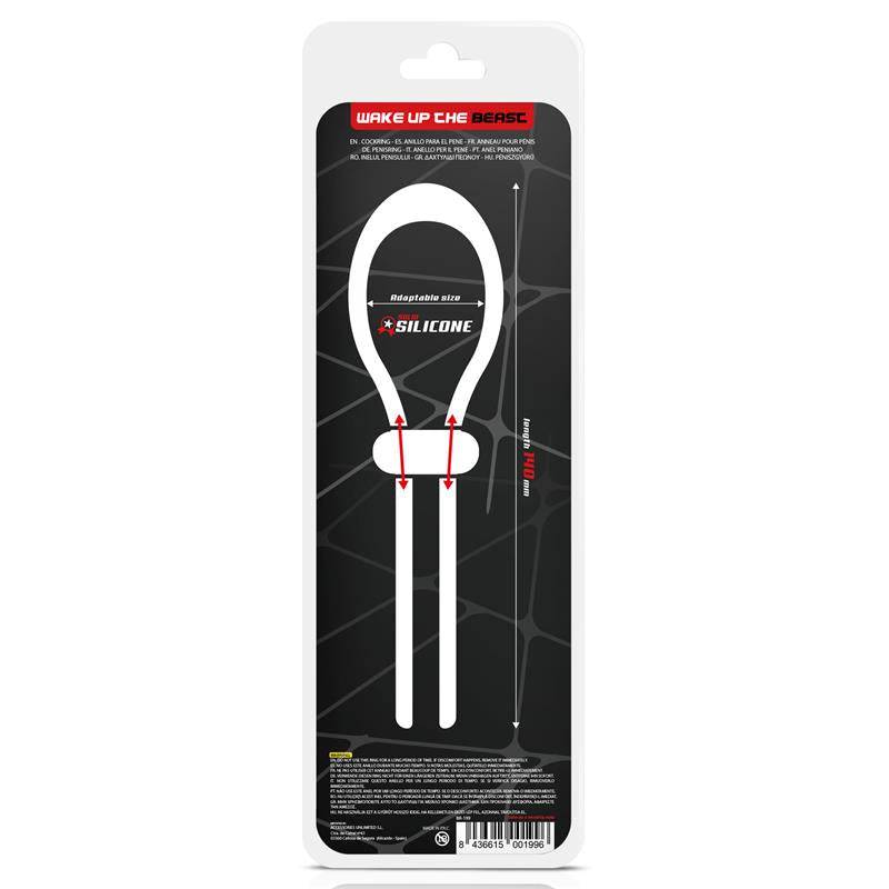 Adjustable Wider Arrest Silicone Cock Ring - secretsextoys.store