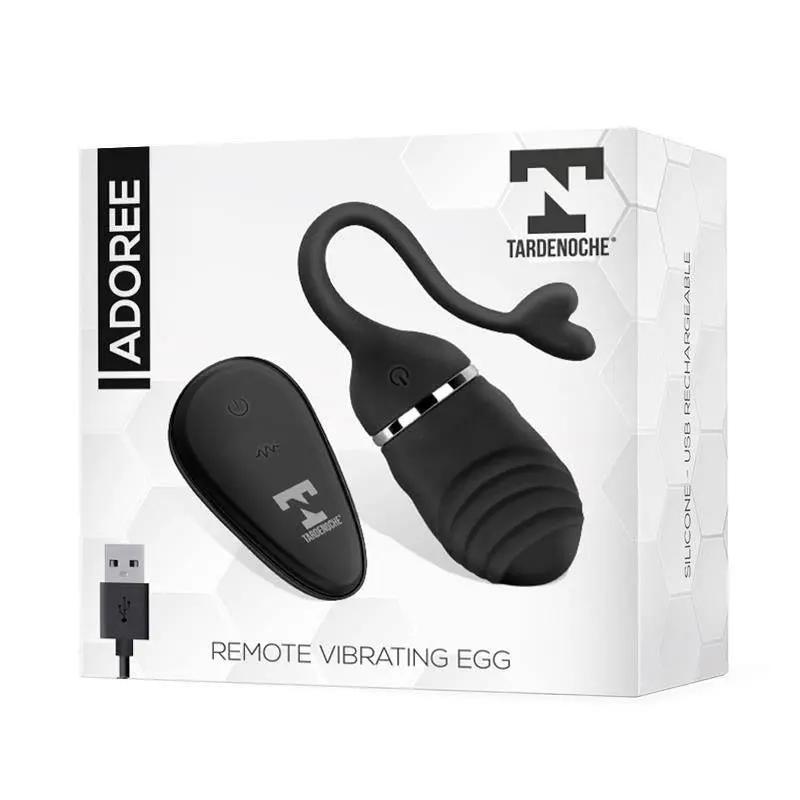 Adoree Vibrating Egg USB Remote Control USB Silicone - secretsextoys.store