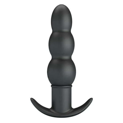 Aeaeas Vibrating Anal Plug made of soft silicone, sleek design for comfortable wear and prostate stimulation, 11 cm length, 3 cm width