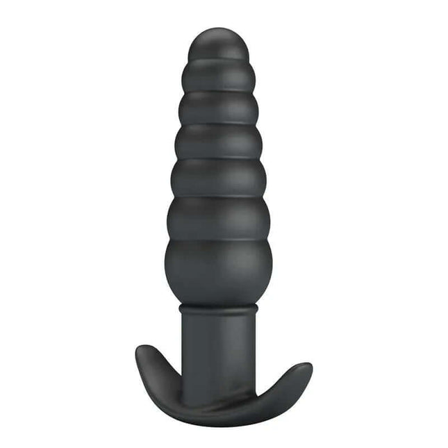 Aeolis Vibrating Anal Plug with textured stimulation design