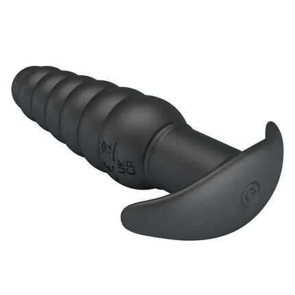 Aeolis Vibrating Anal Plug in soft, skin-safe silicone for P-spot prostate stimulation and secure control, ideal for solo or shared use.