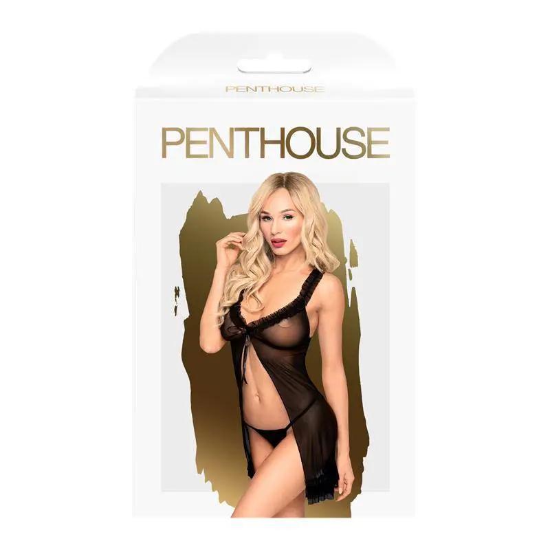 After Sunset Chemise Black - secretsextoys.store