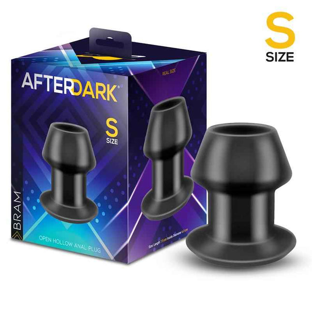 Bram Open Hollow Anal Plug Size S