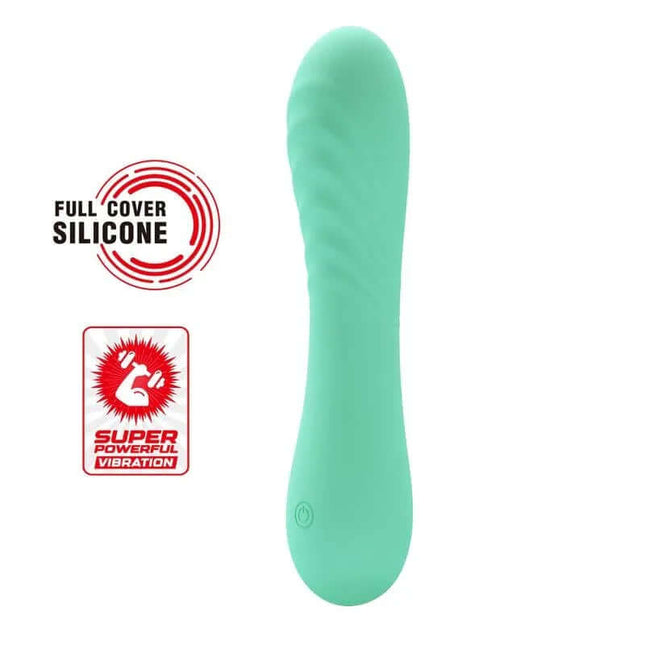 Alexisrose Vibrator Full Silicone with full-cover design and super powerful vibration features.