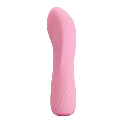 Alice Vibe 12 functions Light Pink personal massager, ergonomic design, medical-grade silicone, elegant light pink color