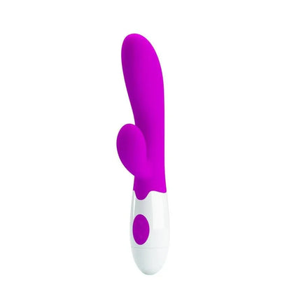 Alvis 30 Function Vibe Pink dual-motor vibrator for internal and external pleasure with 30 customizable vibration patterns