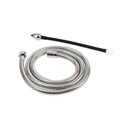 Anal Deep Shower Enema System 6.3 with flexible hose and nozzle for hygienic cleansing.