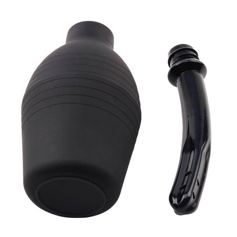 Anal Douche Booty Cleanse 25.5 cm Black - secretsextoys.store