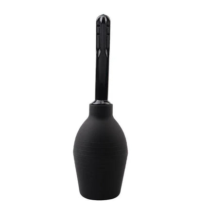 Anal Douche Booty Cleanse 25.5 cm Black cleaning tool with long neck for comfortable use.