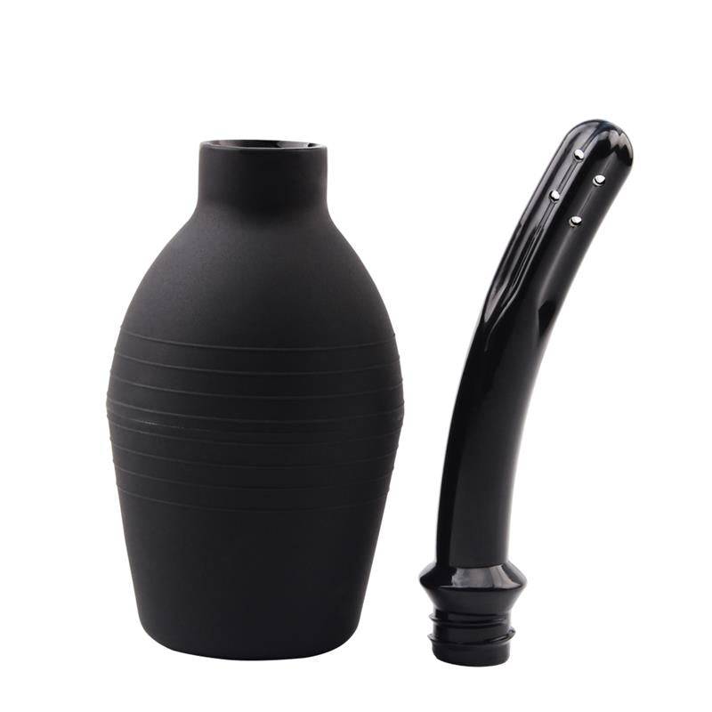 Anal Douche Booty Cleanse 25.5 cm Black - secretsextoys.store