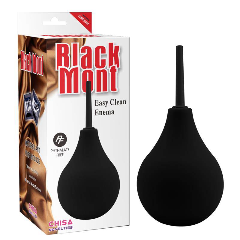 Anal Duche Easy Clean 17 cm Black - secretsextoys.store