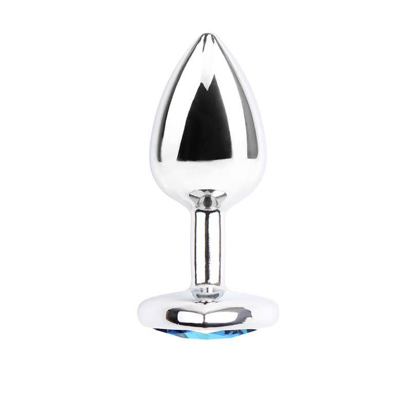 Anal Plug with Heart Gem - secretsextoys.store