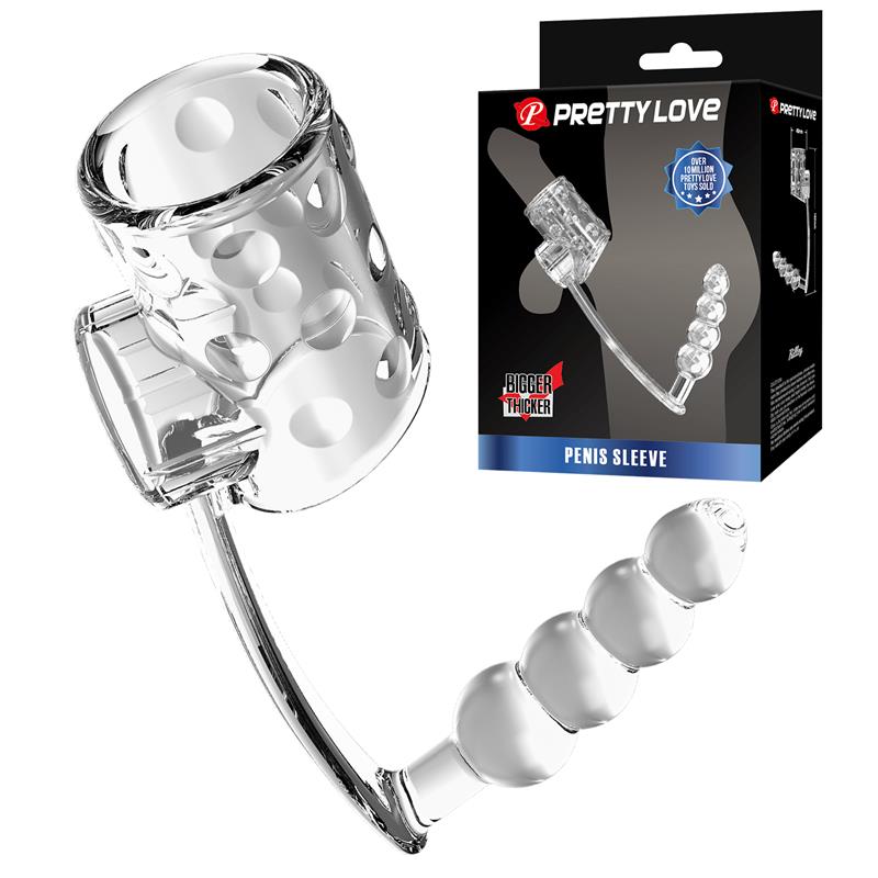 Anal Plug with Penis Sleeve - secretsextoys.store