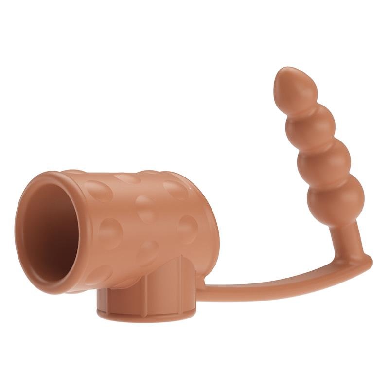 Anal Plug with Penis Sleeve - secretsextoys.store