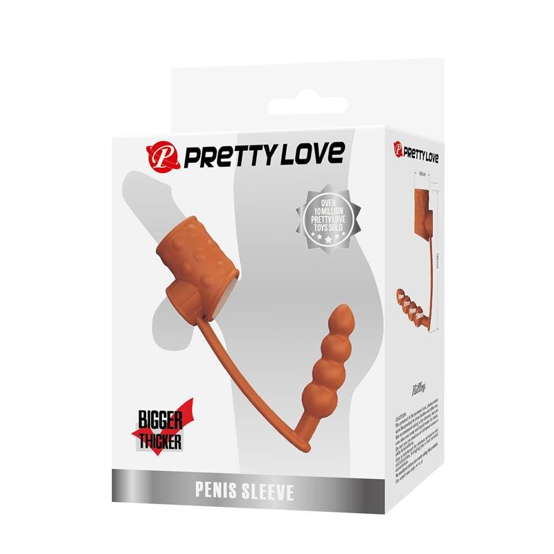 Anal Plug with Penis Sleeve - secretsextoys.store