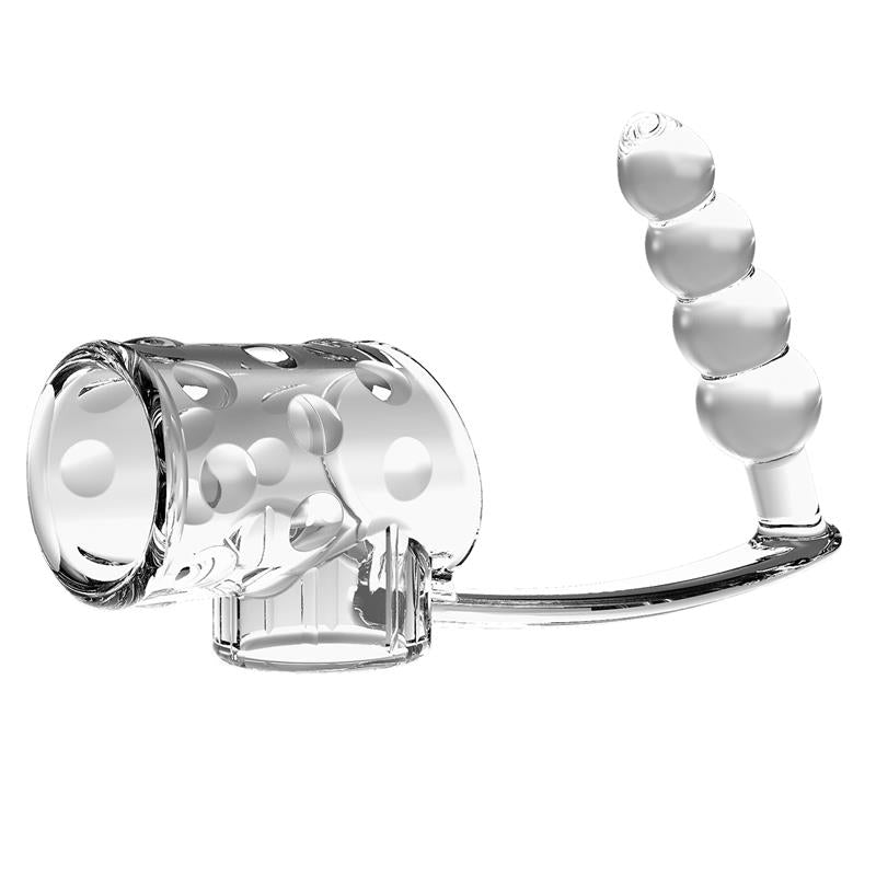 Anal Plug with Penis Sleeve - secretsextoys.store