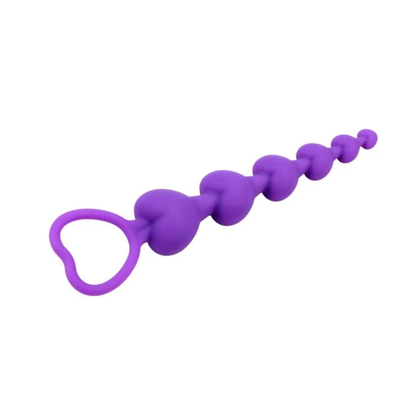 Analk Chain Heart Booty Beads - secretsextoys.store