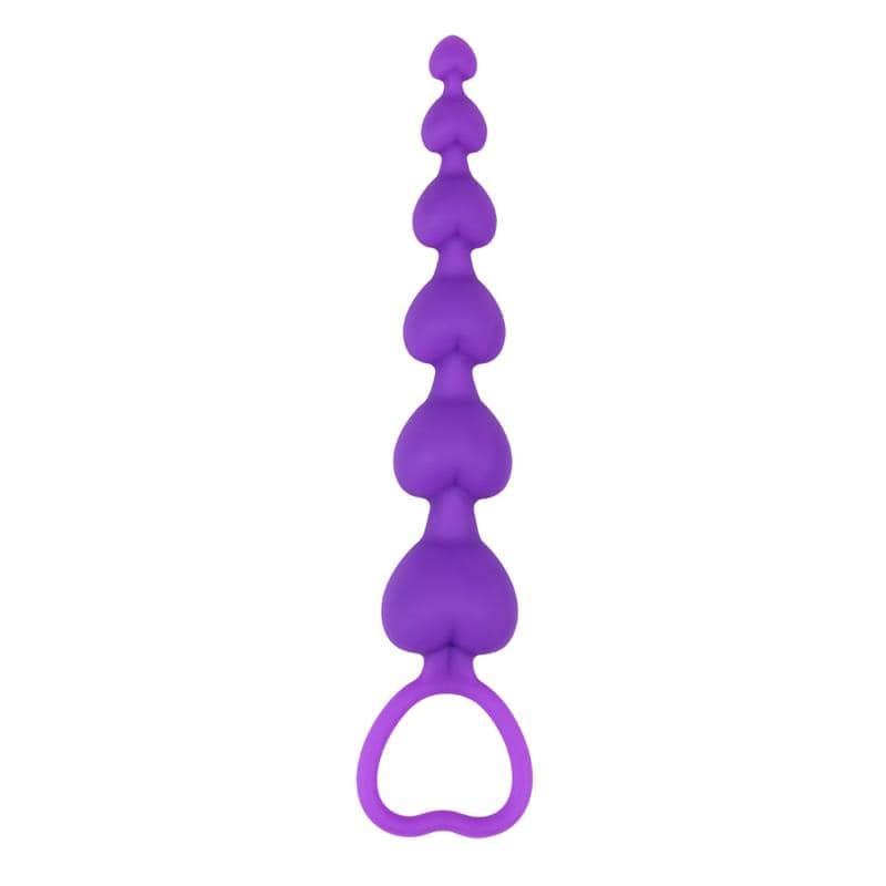 Analk Chain Heart Booty Beads - secretsextoys.store