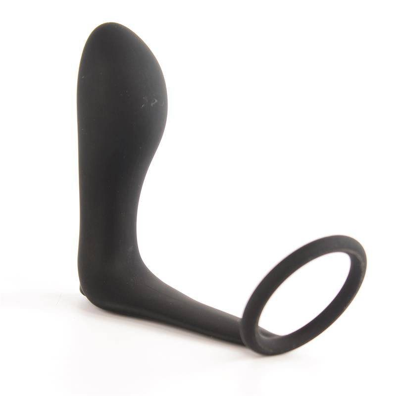 Ansel Anal Plug with Vibration and Cock Ring USB Silicone - secretsextoys.store