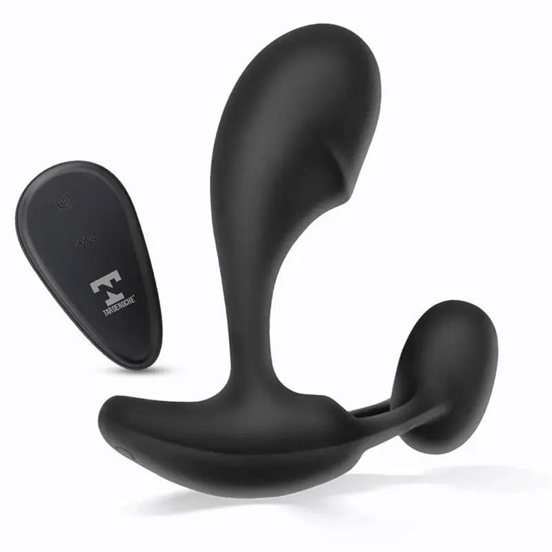 Aquen Prostate and Perineum Stimulator Liquid Silicone Remote Control Magnetic USB - secretsextoys.store