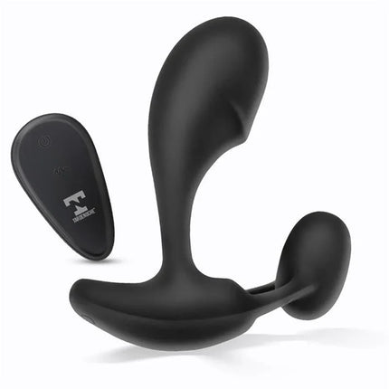 Aquen Prostate and Perineum Stimulator Liquid Silicone Remote Control Magnetic USB with waterproof design and soft silicone surface.