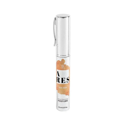 Ares Natural Pheromones Perfume Travel size 10ml bottle with sophisticated fragrance notes and Tuber Melanosporum Extract for allure.