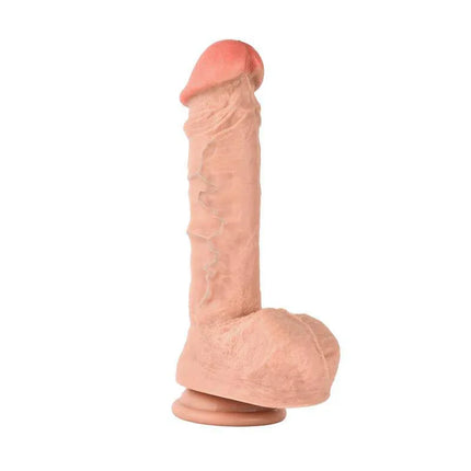 Armand L Dildo Dual Density 26 cm - 10.2 with lifelike design and suction cup base for hands-free stability.