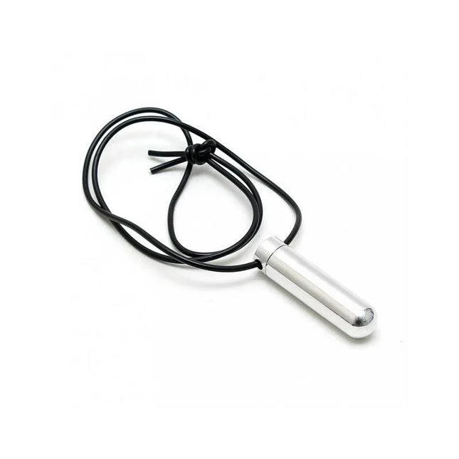 Aroma Inhaler with neck cord for portable aromatherapy and easy access.