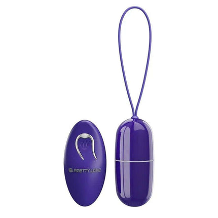 Arvin Youth Egg Vibrator with Remote in purple with discreet and versatile design for enhanced intimate moments.