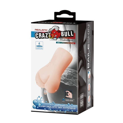 Ass Masturbator Water Skin with lifelike feel in packaging for realistic pleasure