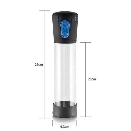 Automatic Penis Pump Maximizer Worx VX3 with acrylic cylinder and silicone seal for optimizing performance.