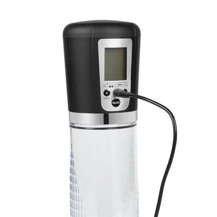 Automatic Penis Pump with LCD Screen PSX08 USB with sleek design and precision control, featuring user-friendly LCD and automatic pumping.