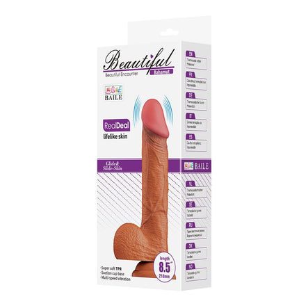 Bahamut Vibrating Dildo with Remote 85