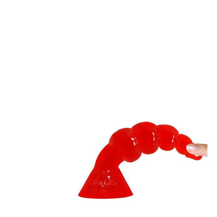 Baile Bulbous Shaped Butt Plug Orange with graduated bulb design for premium anal stimulation.