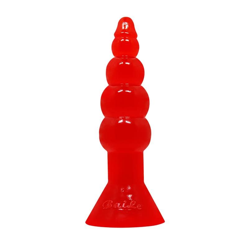 Baile Bulbous Shaped Butt Plug Orange - secretsextoys.store