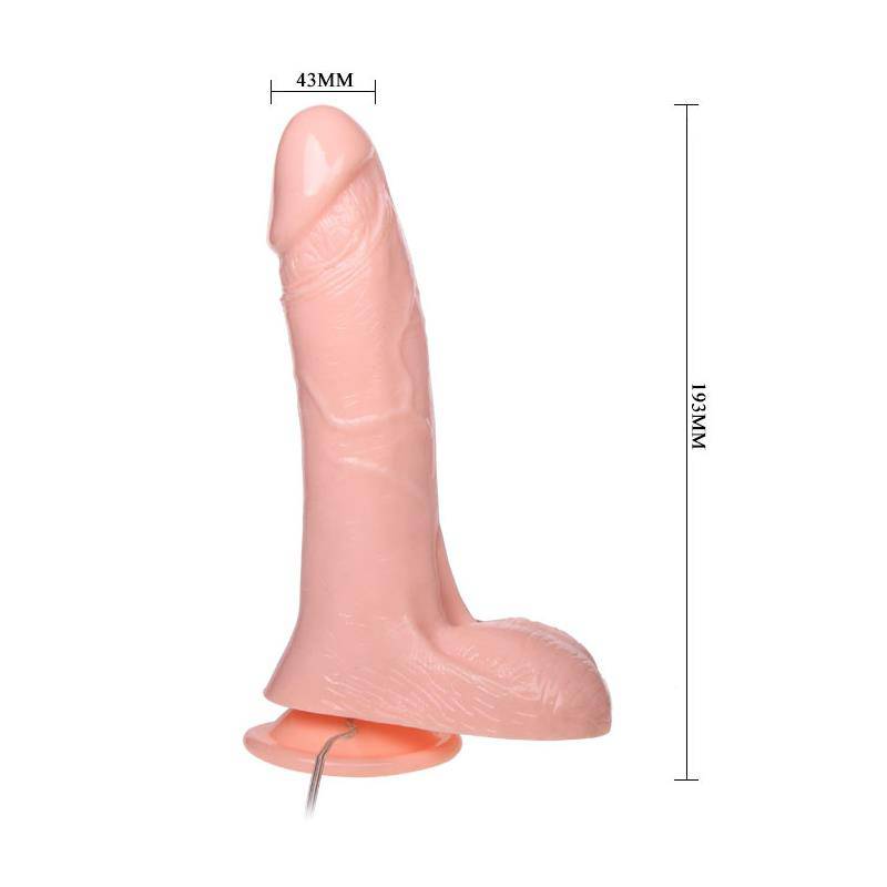 Baile Dildo with Pump Flesh - secretsextoys.store