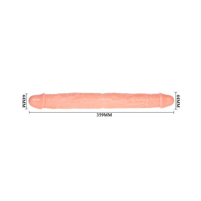 Baile Double Dildo Flesh - secretsextoys.store