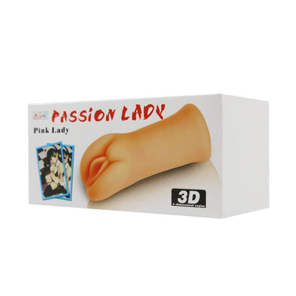 Baile Masturbator Pink Lady realistic sex toy packaging with 3D lifelike design