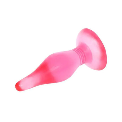 Baile Plug Anal Rosa CL50, flexible pink anal plug for G-spot and P-spot stimulation, ergonomic design for comfort and ease.