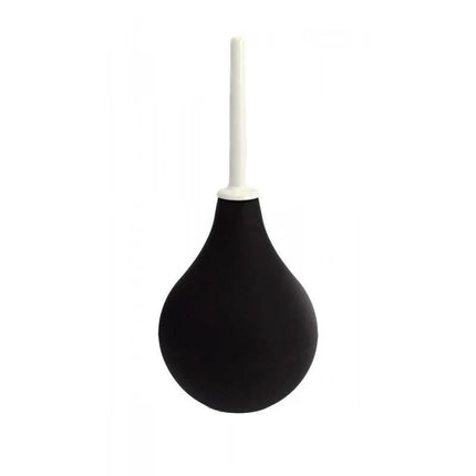 Balloon Squirt Black Small - compact anal shower for discreet, effective cleaning, sleek black design for comfort and ease of use.