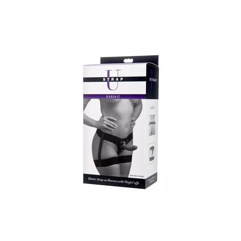 Bardot Garter Belt Style Strap On - secretsextoys.store