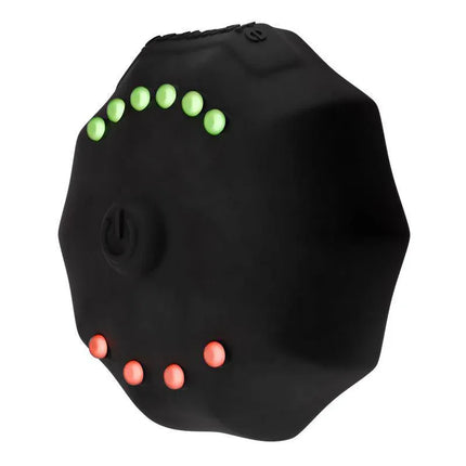 Bathmate Pump Timer with green and red lights for optimal pump sessions, compact and shower-friendly timing device.