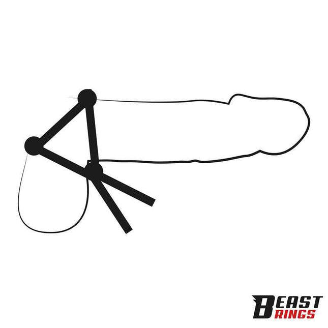 Lasso Adjustable Silicone Cock Ring