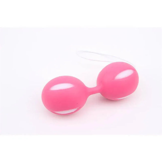 Ben Wa Balls Silicone 10.3 cm Pink for pelvic floor exercises