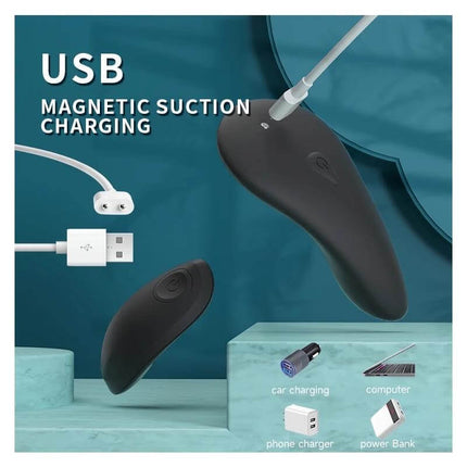 Bengi USB magnetic charging remote control panty stimulator with liquified silicone unibody
