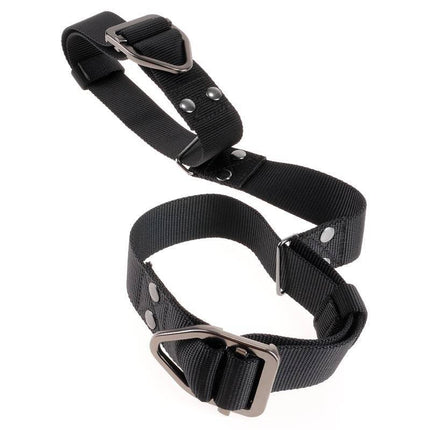 Bicep Bender heavy-duty nylon straps with stainless steel lock rings for adjustable restraint - COMMAND collection by Sir Richard's.